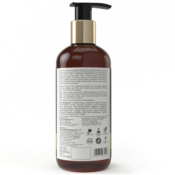 Apple Cider Vinegar Shampoo 1
