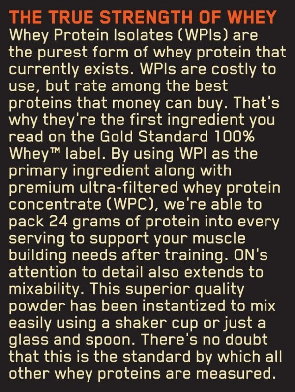 Optimum Nutrition Gold Whey 7