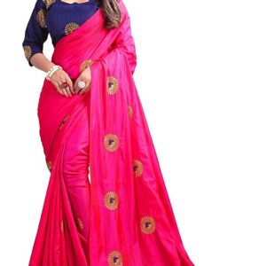 Silk Embroidered Saree