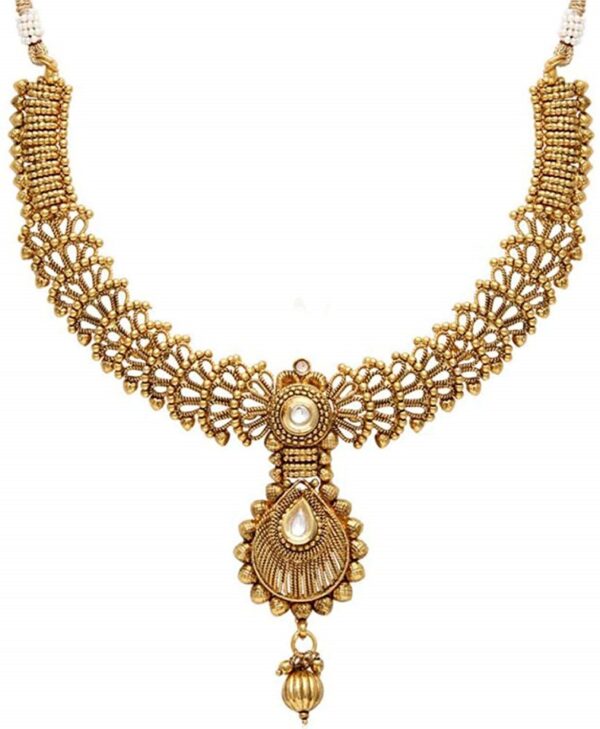 Alloy Kundan Necklace Set 1