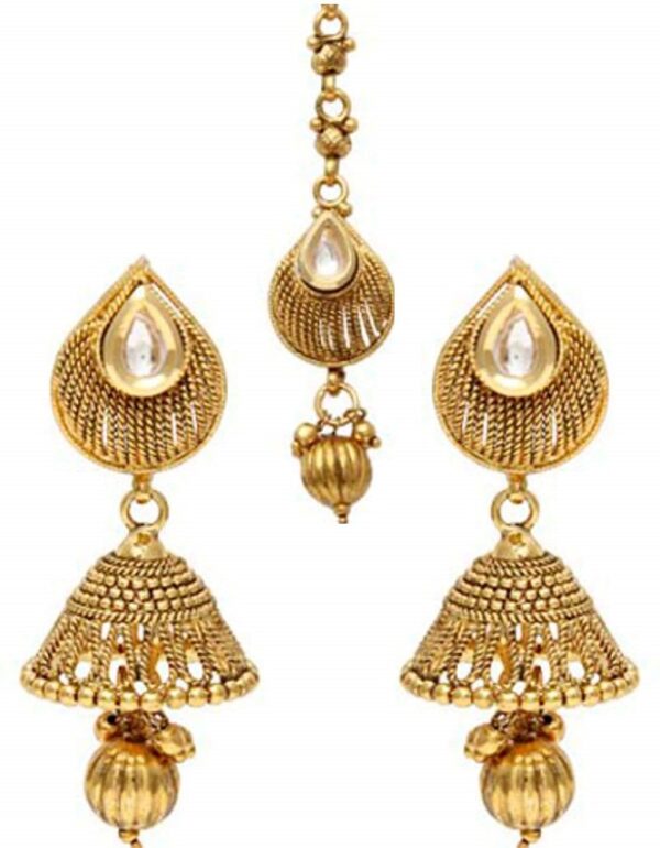 Alloy Kundan Necklace Set 2