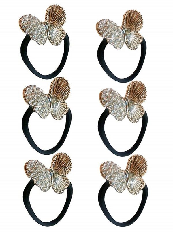 Butterfly Shape Hair Rubber Band 1