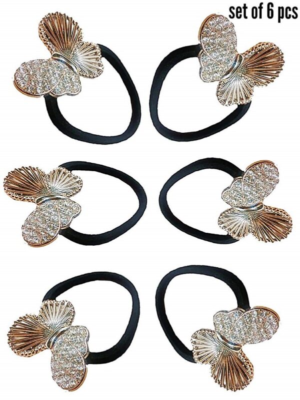 Butterfly Shape Hair Rubber Band 2