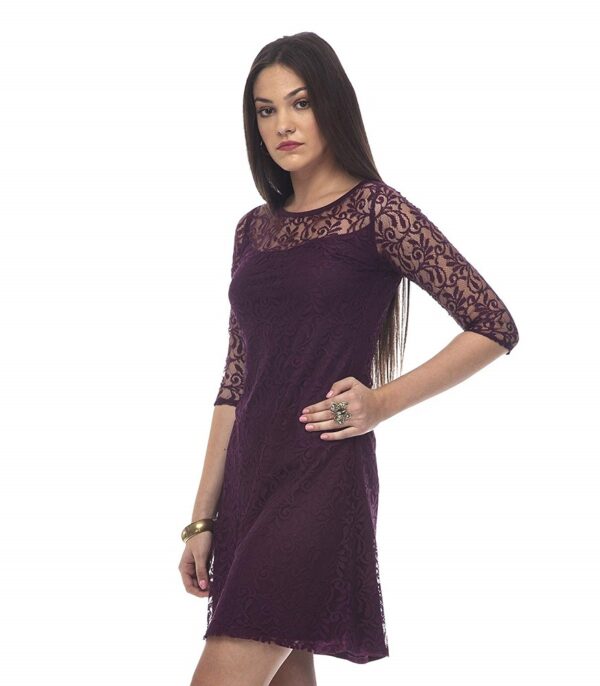 Casual Purple Dress 2