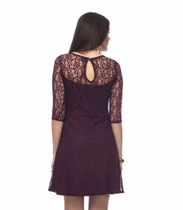 Casual Purple Dress 3