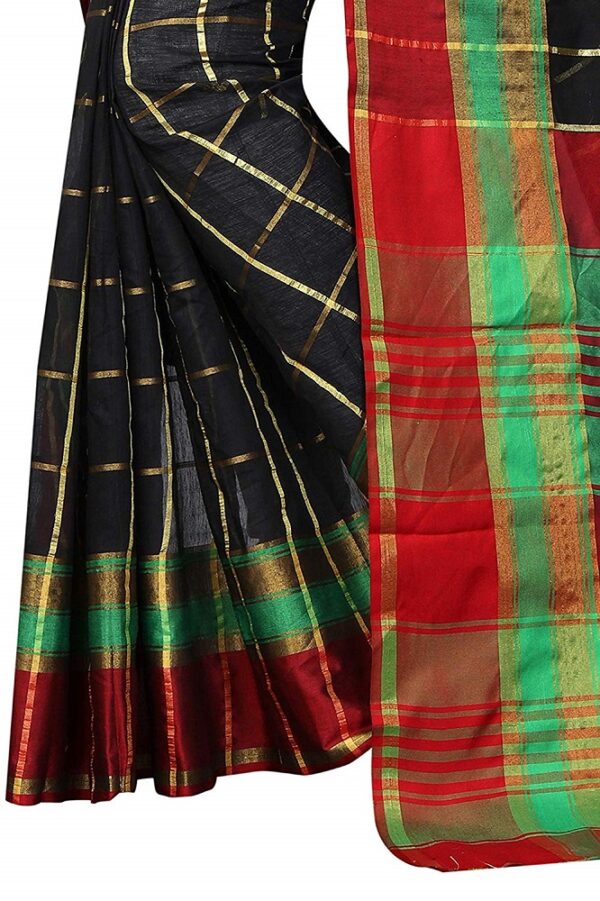 Cotton Saree with Blouse Piece 1