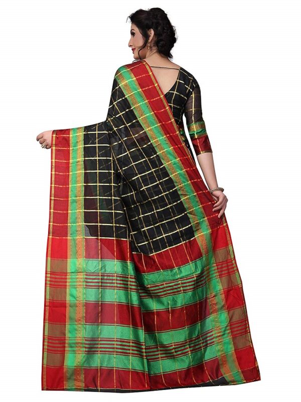 Cotton Saree with Blouse Piece 3