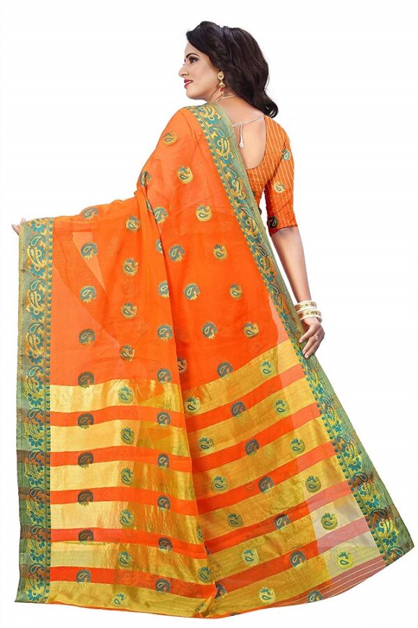 Cotton Silk Saree - Ecolors Fab 4