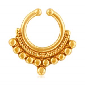 Gold Plated Nose Ring 1