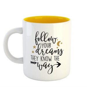 Inspirational Printed Coffee Mug