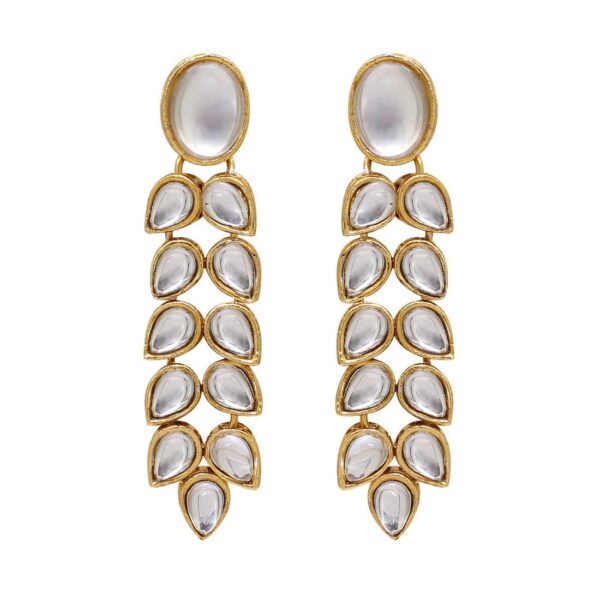 Metal Kundan Necklace Set 1