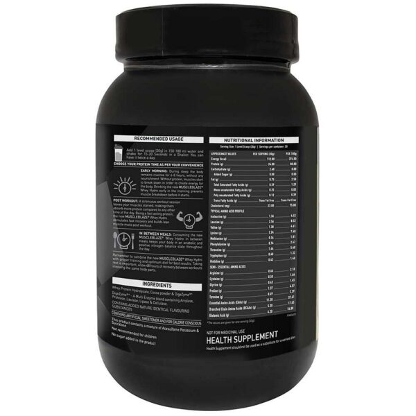 MuscleBlaze Whey Hydro 2.2 1