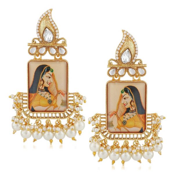 Padmavati Traditional Pearl Earrings