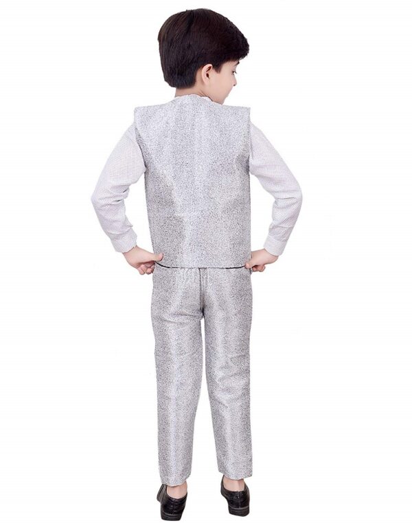 Party Wear Shirt Waistcoat & Pant Set 2