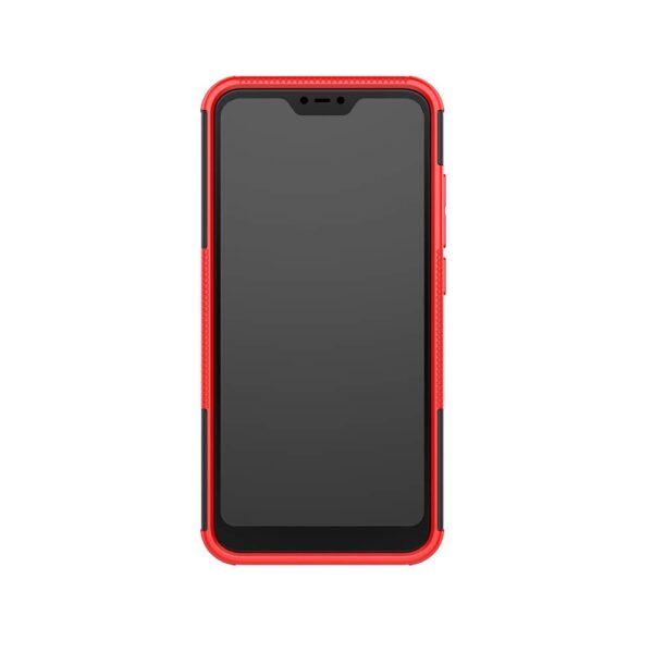 Xiaomi Redmi 6 Pro Red Back Case Defender Cover 5