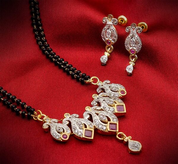 American Diamond Mangalsutra 1