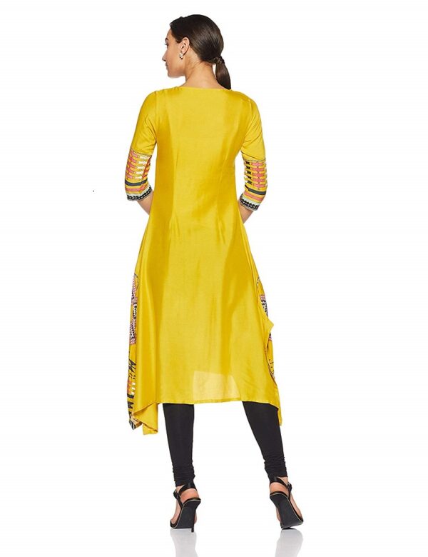 Asymmetrical Hemline Kurta 1