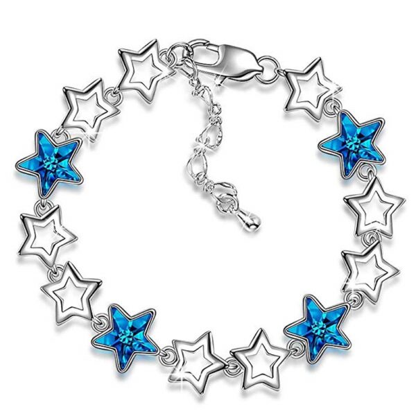 Blue Crystal Bracelet