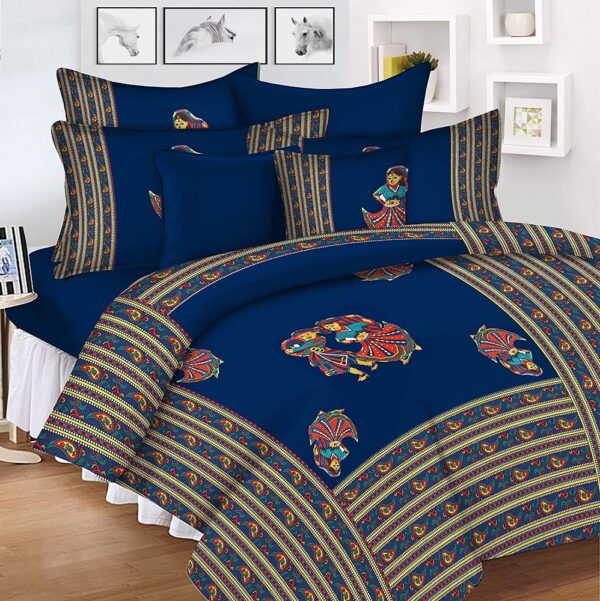 Cotton Double Bedsheets