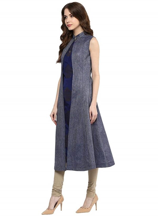 Denim Long Kurti 2