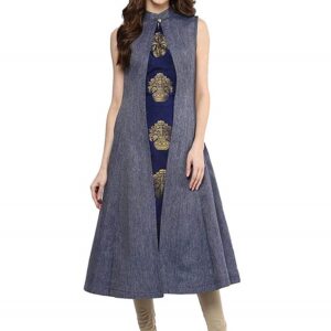 Denim Long Kurti