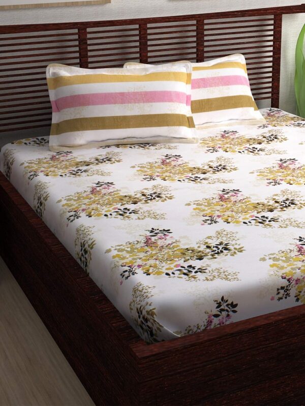 Floral Double Bedsheet
