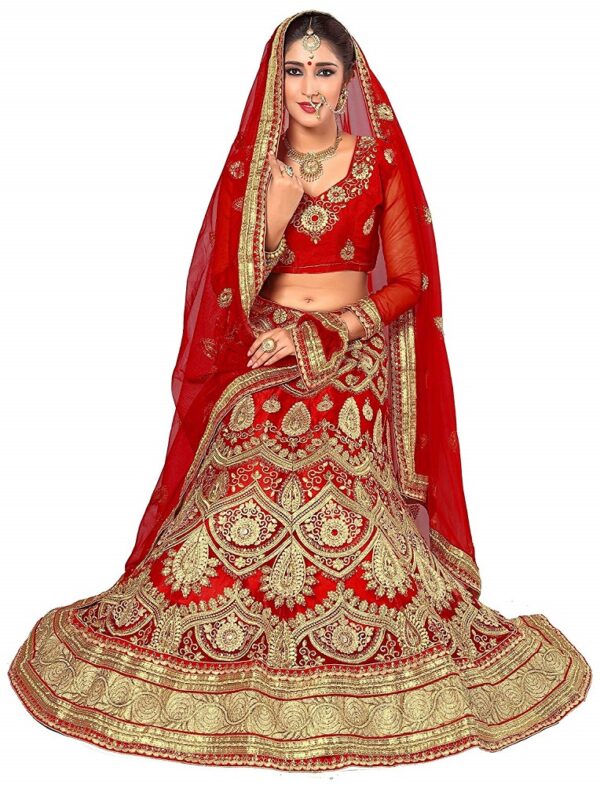 Lehenga, Choli and Dupatta Set 1