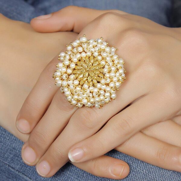 Moti Bandhani Ring 2