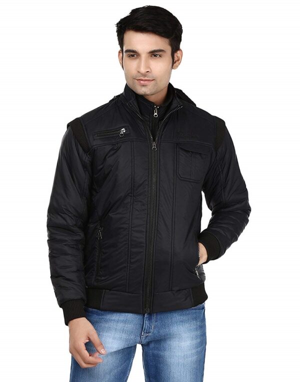 Polyester Full Sleeve Solid Jacket 1