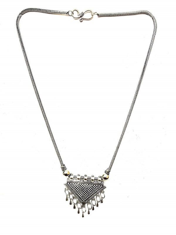 Traingle Pendant Necklace 1