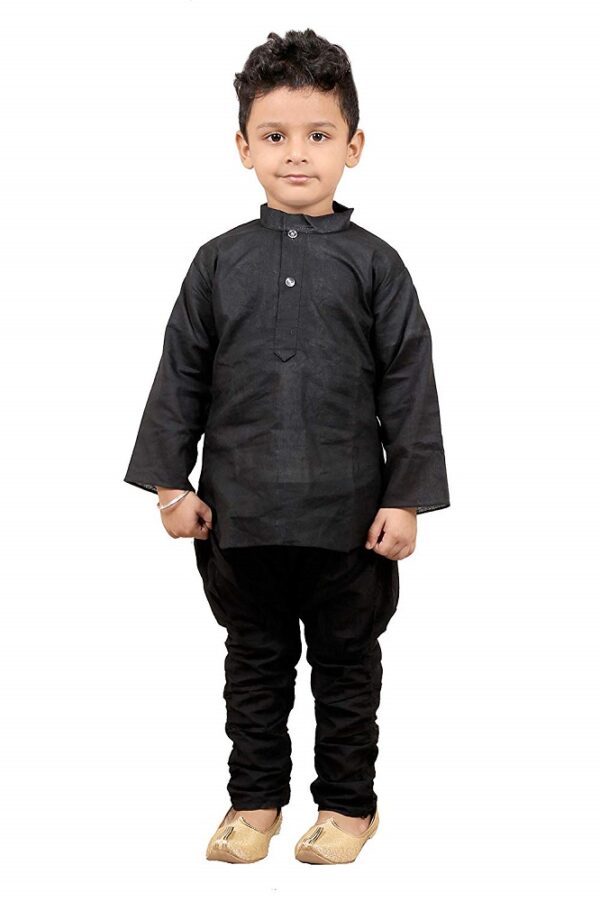 Black Modi Sherwani with Waistcoat 1