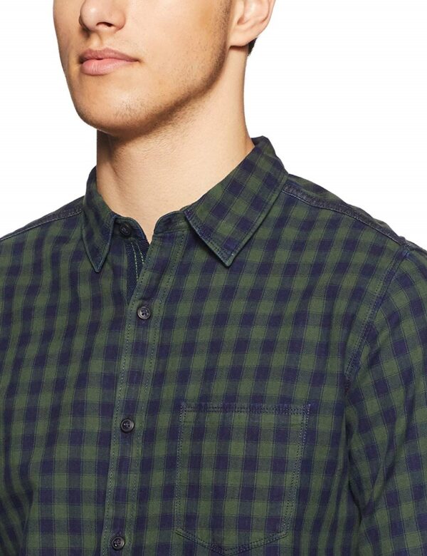 Checkered Slim Fit Casual Shirt 3