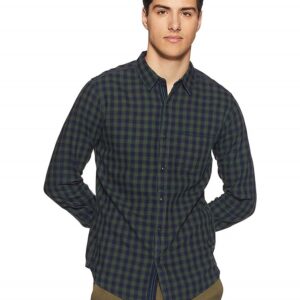 Checkered Slim Fit Casual Shirt