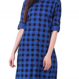 Cotton Printed Straight Kurti