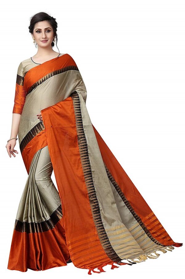 Cotton Silk Saree