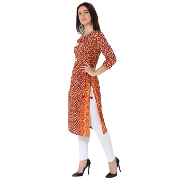 Cotton Straight Kurti 1