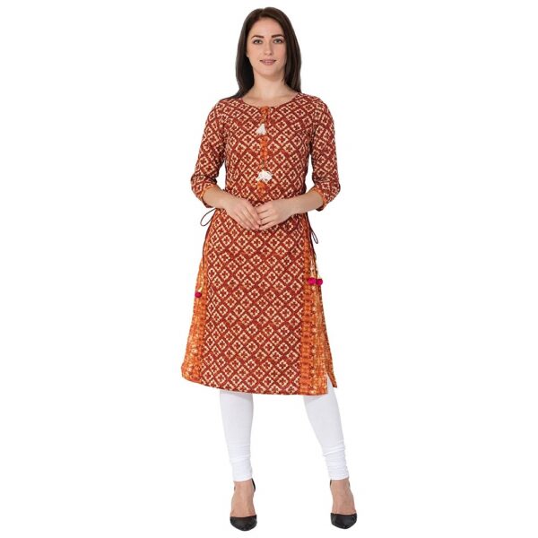 Cotton Straight Kurti