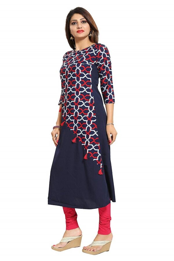 Crepe A-Line Kurti 1