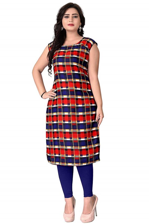 Crepe Semi-stiched Kurti 1