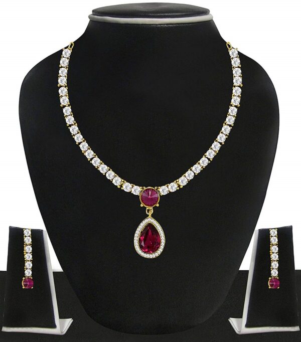 Dark Pink Jewellery 3