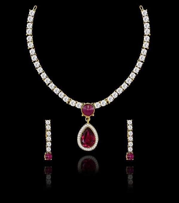 Dark Pink Jewellery 5