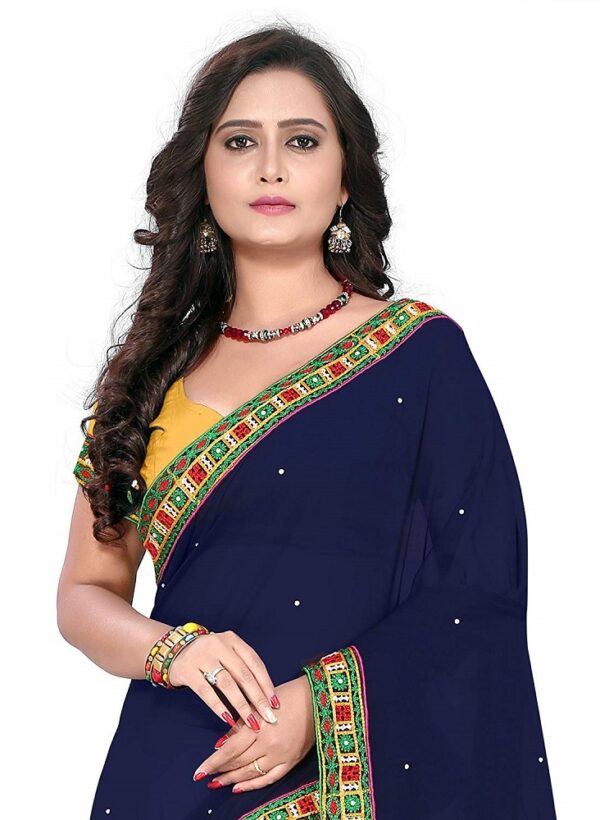 Georgette Saree - Riva Enterprise 4