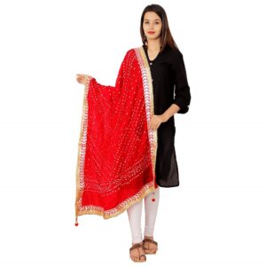 Lifestyle Art Silk Embellished Dupatta