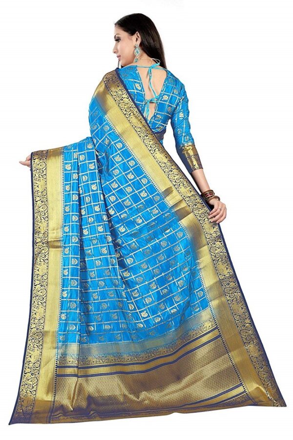 Nylon Dyeable Saree 3