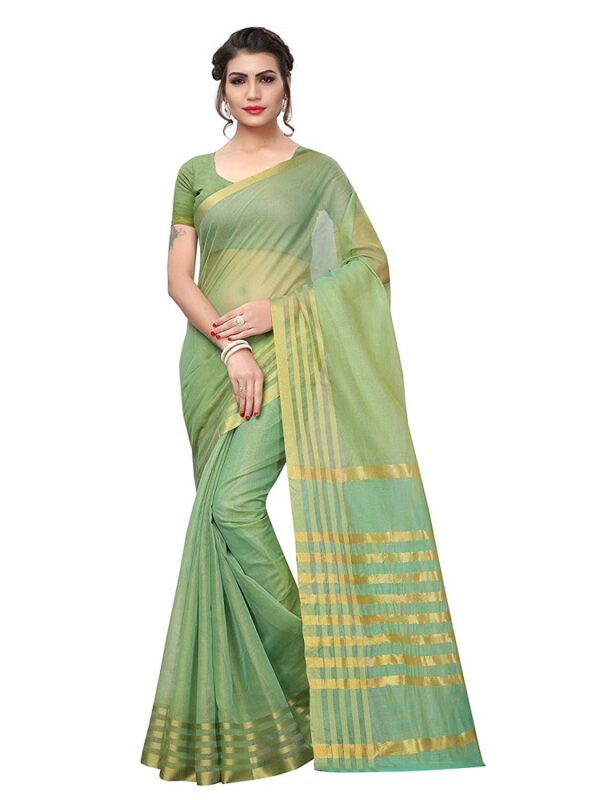 Poly Silk Saree - Kanchnar