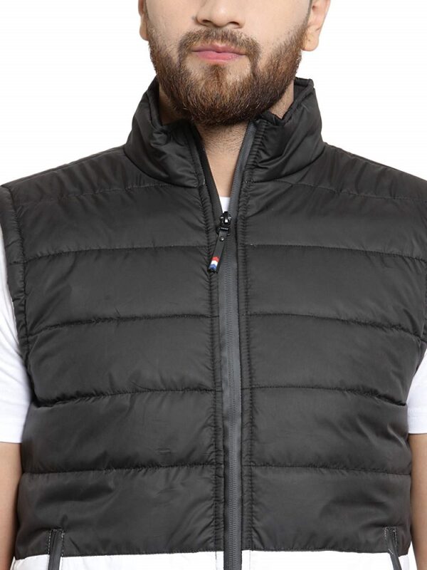 Quilted Sleeve Less Jacket 3