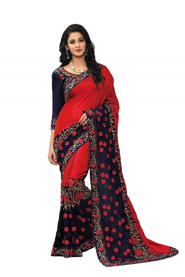 Red Silk Saree