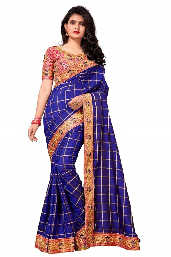 Silk Saree with Blouse Piece 1