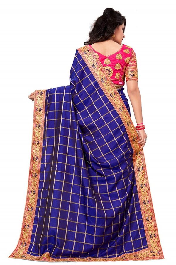 Silk Saree with Blouse Piece 3