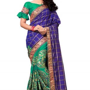 Silk Saree with Blouse Piece For Women
